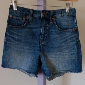 Madewell High-Rise Denim Shorts